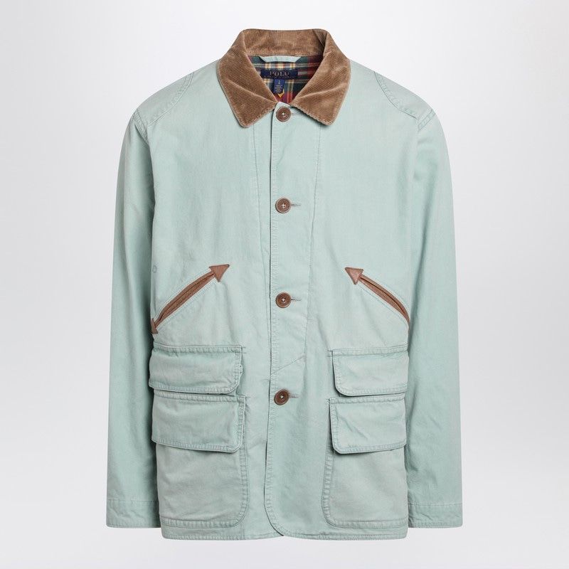 POLO RALPH LAUREN Vintage-Style Cotton Canvas Jacket for Men