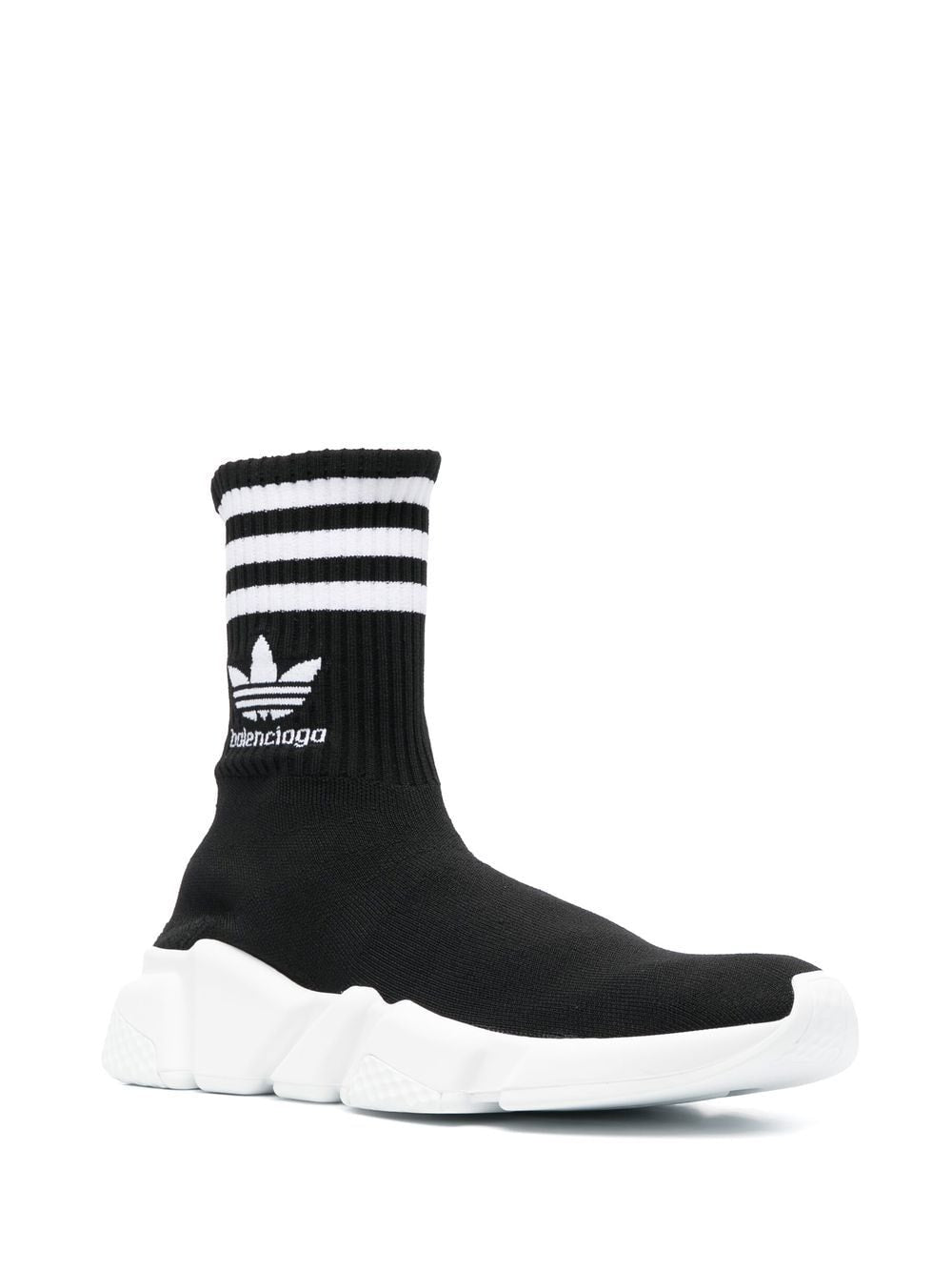 BALENCIAGA High-Top Sock-Style Sneakers