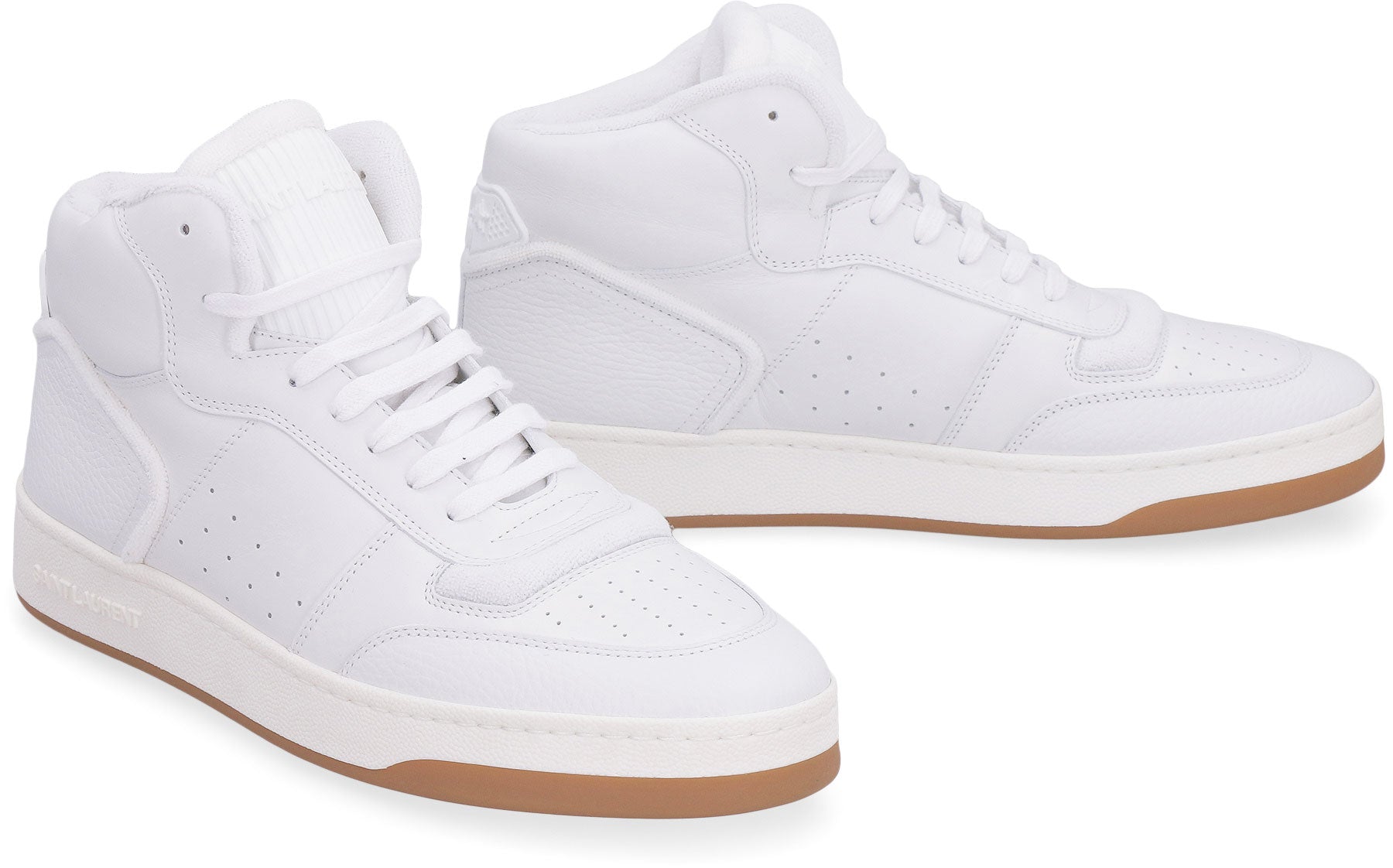 SAINT LAURENT Men's Sleek Leather SL/80 Sneakers