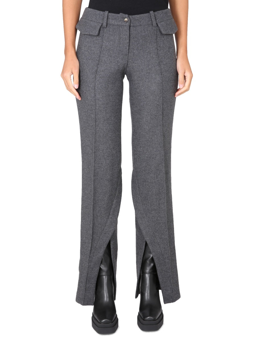 THE MANNEI Peaked Lapel Trousers