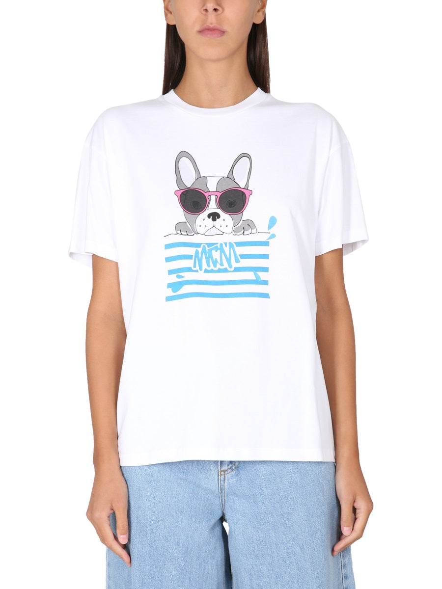 MCM Women's Mini Crewneck T-Shirt