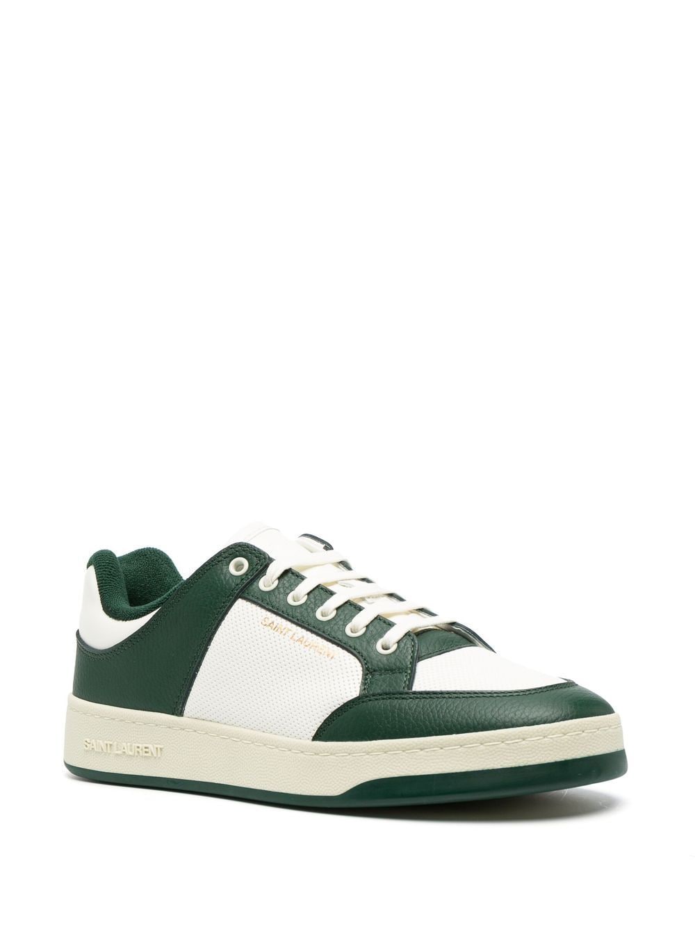 SAINT LAURENT Low-Top Leather Sneakers