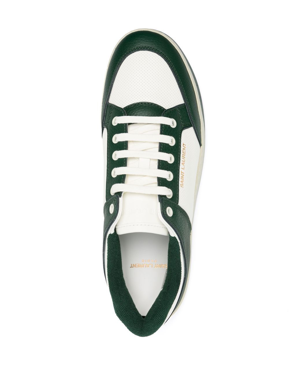 SAINT LAURENT Low-Top Leather Sneakers