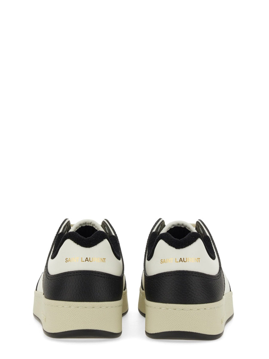 SAINT LAURENT Elegant Leather Flat Shoes for Men