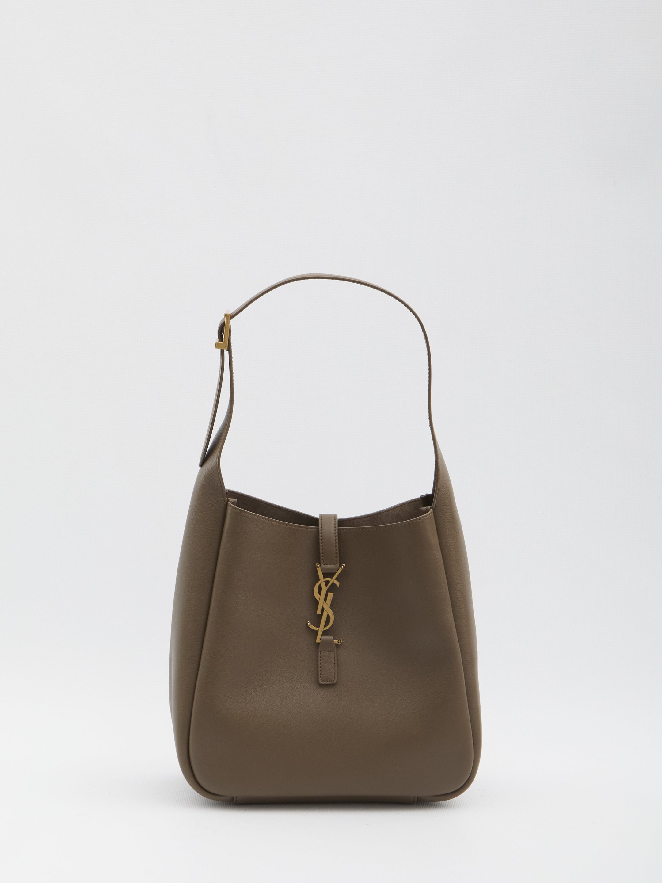 SAINT LAURENT Mini Grained Leather Handbag