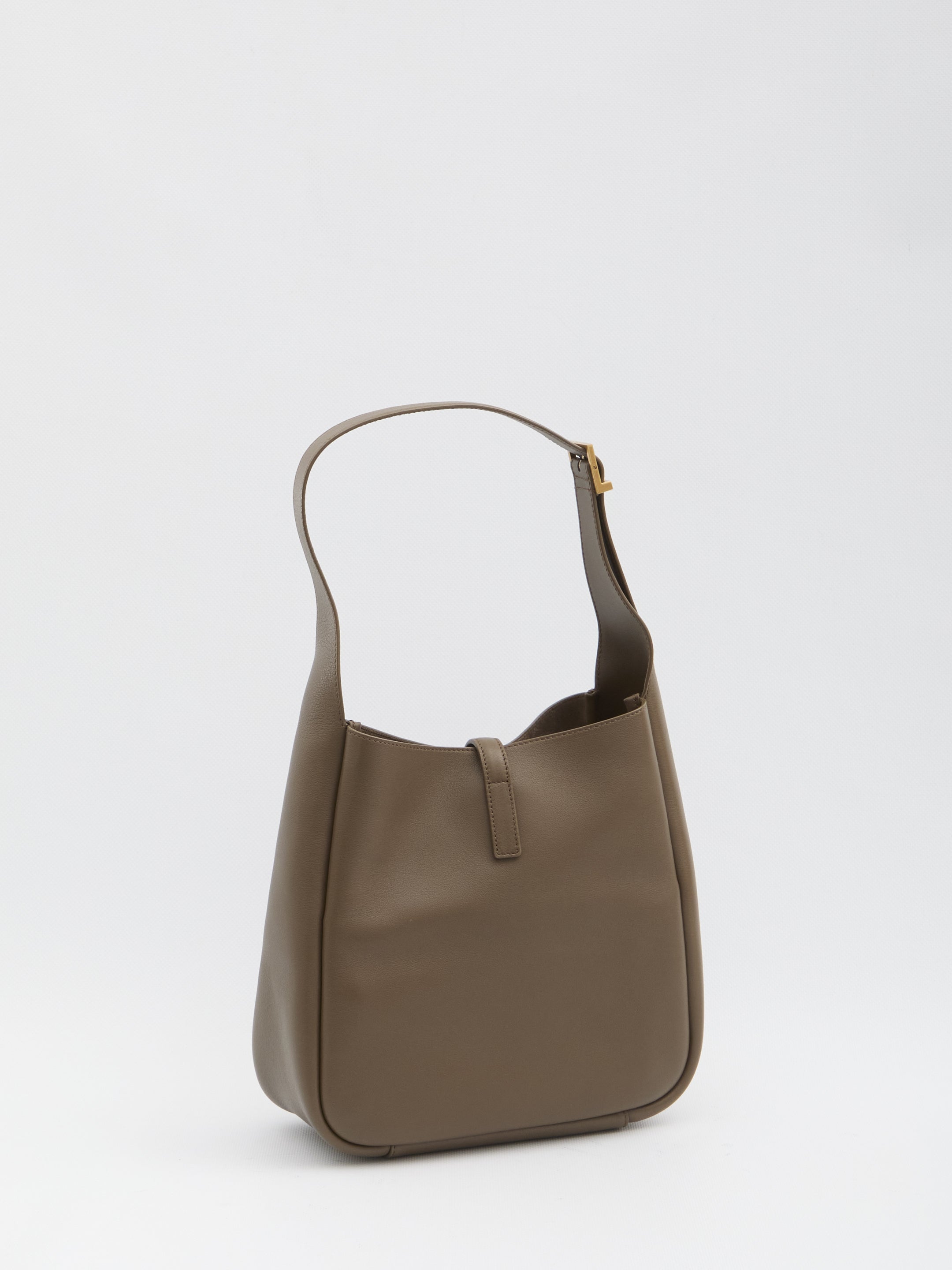 SAINT LAURENT Mini Handbag in Soft Hammered Leather with Adjustable Strap