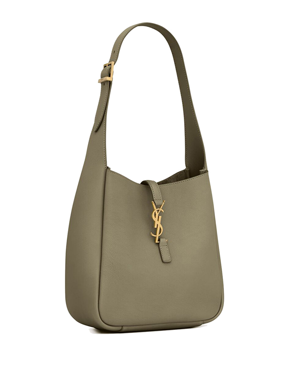 SAINT LAURENT Mini Strong Leather Shoulder Handbag