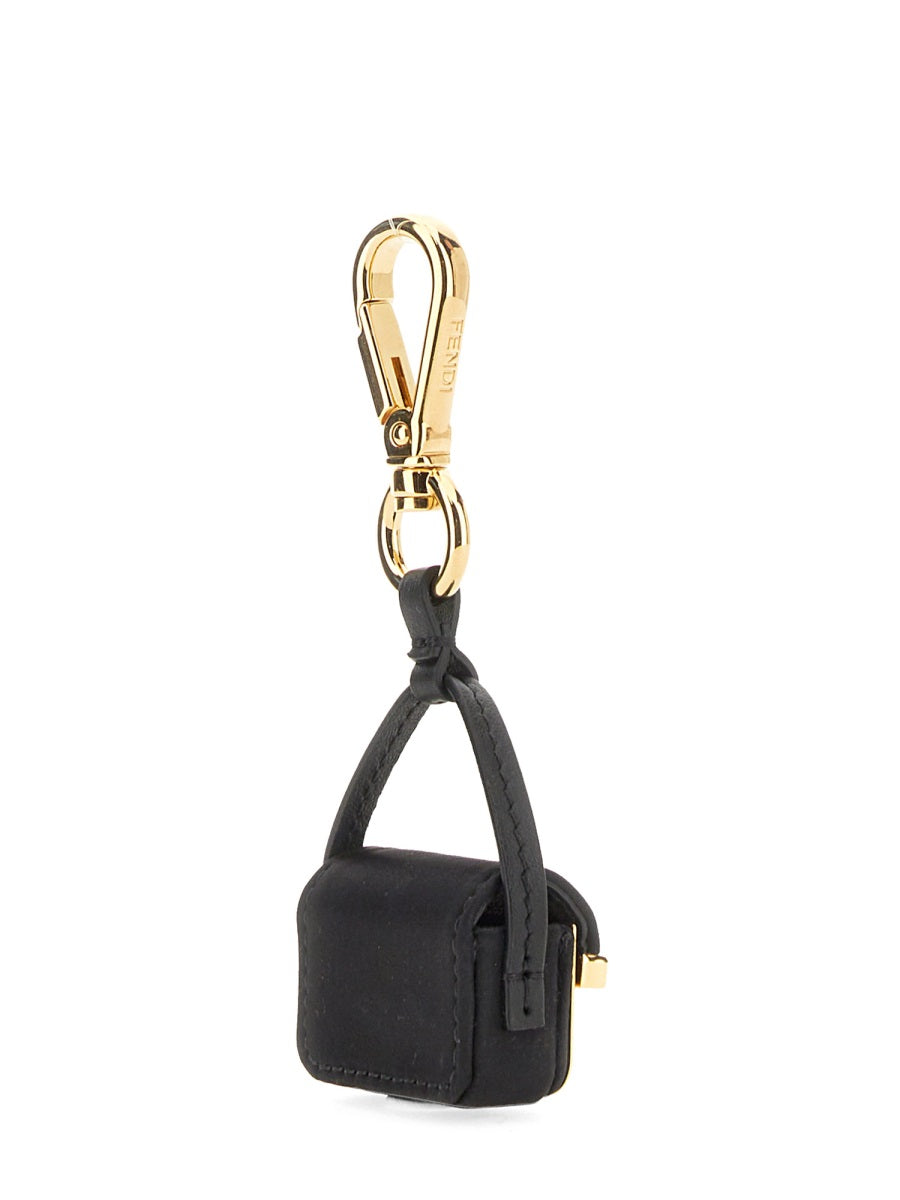 FENDI Mini Baguette Charm Keyring