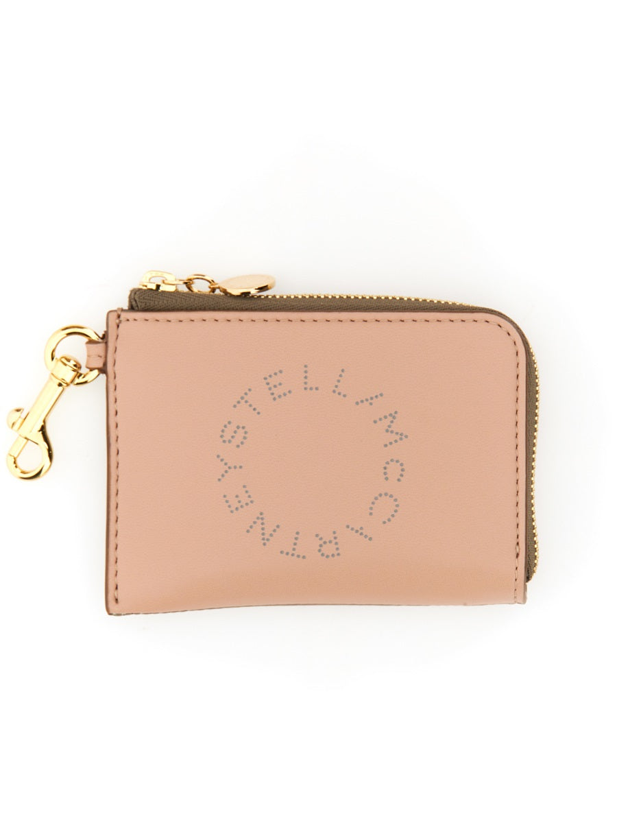 STELLA McCARTNEY Women's Mini Wallet with Perforated Logo