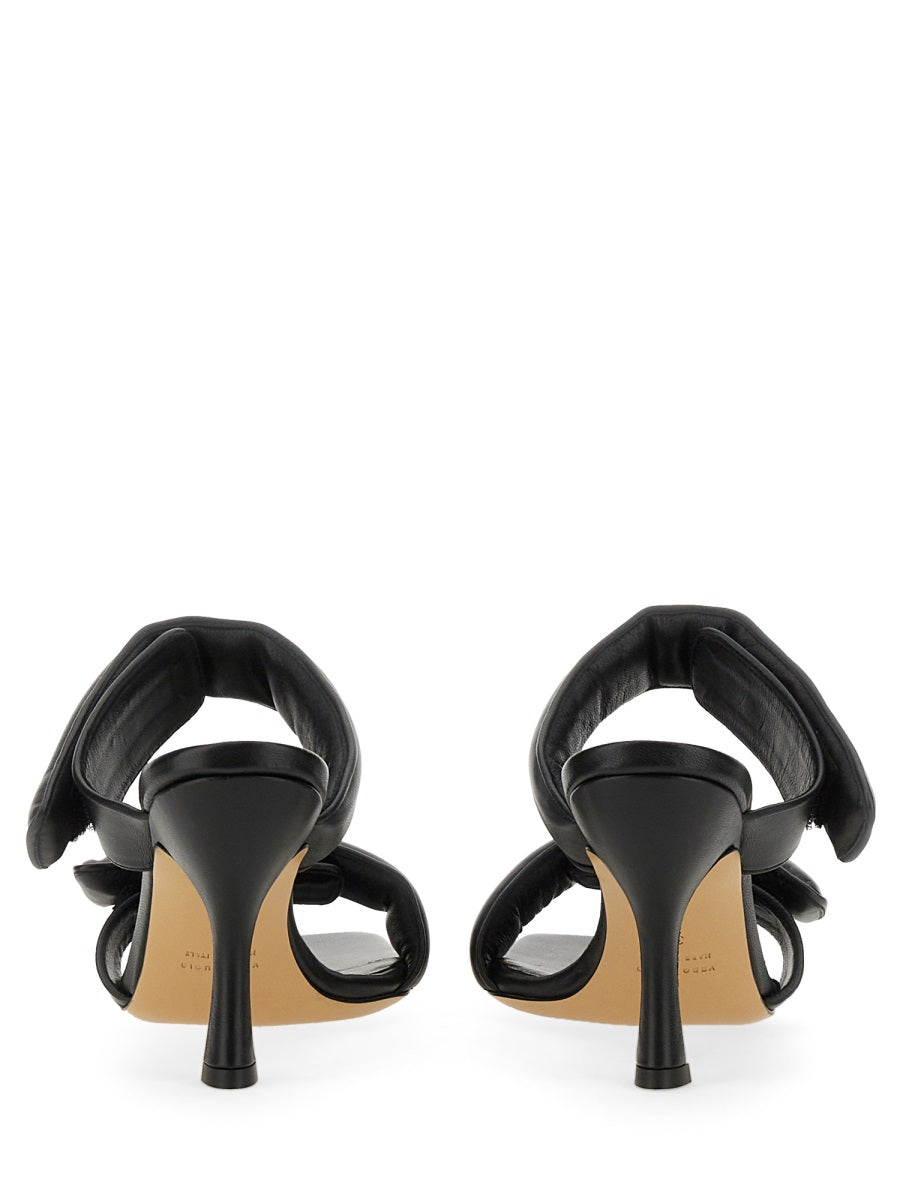 GIA BORGHINI Elegant Mini Heels Collaboration Sandal