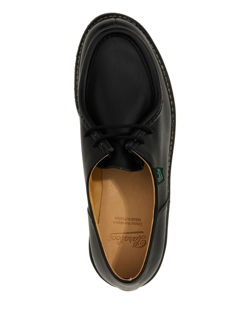 PARABOOT Elegant Leather Derby Dress Shoes for Men