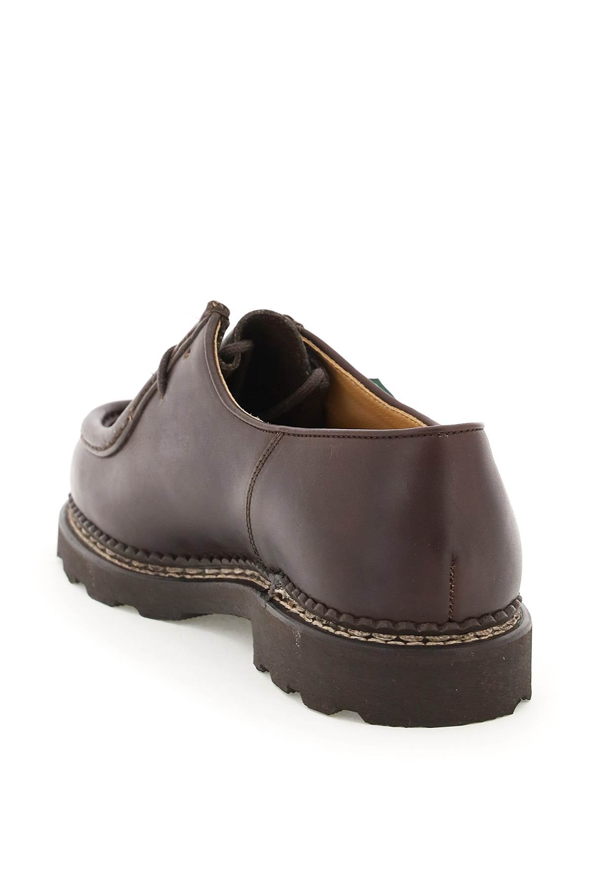 PARABOOT Timeless Leather Derby Dress Shoes - 2.5 cm Sole Height