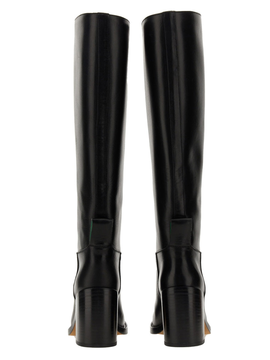 BOTTEGA VENETA Women's 9 cm Heel Leather Boot