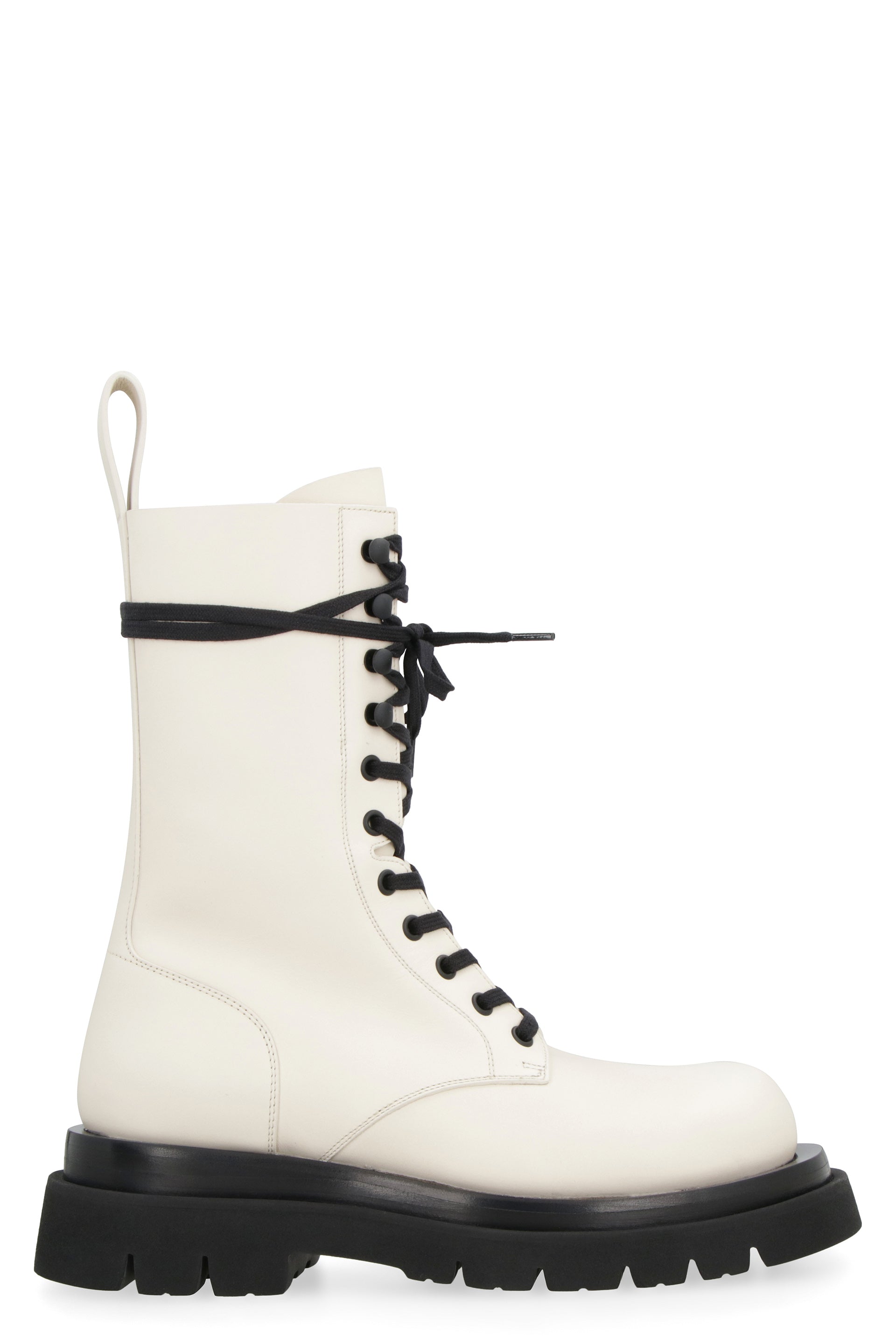 BOTTEGA VENETA Lug Lace-Up Ankle Boots for Women
