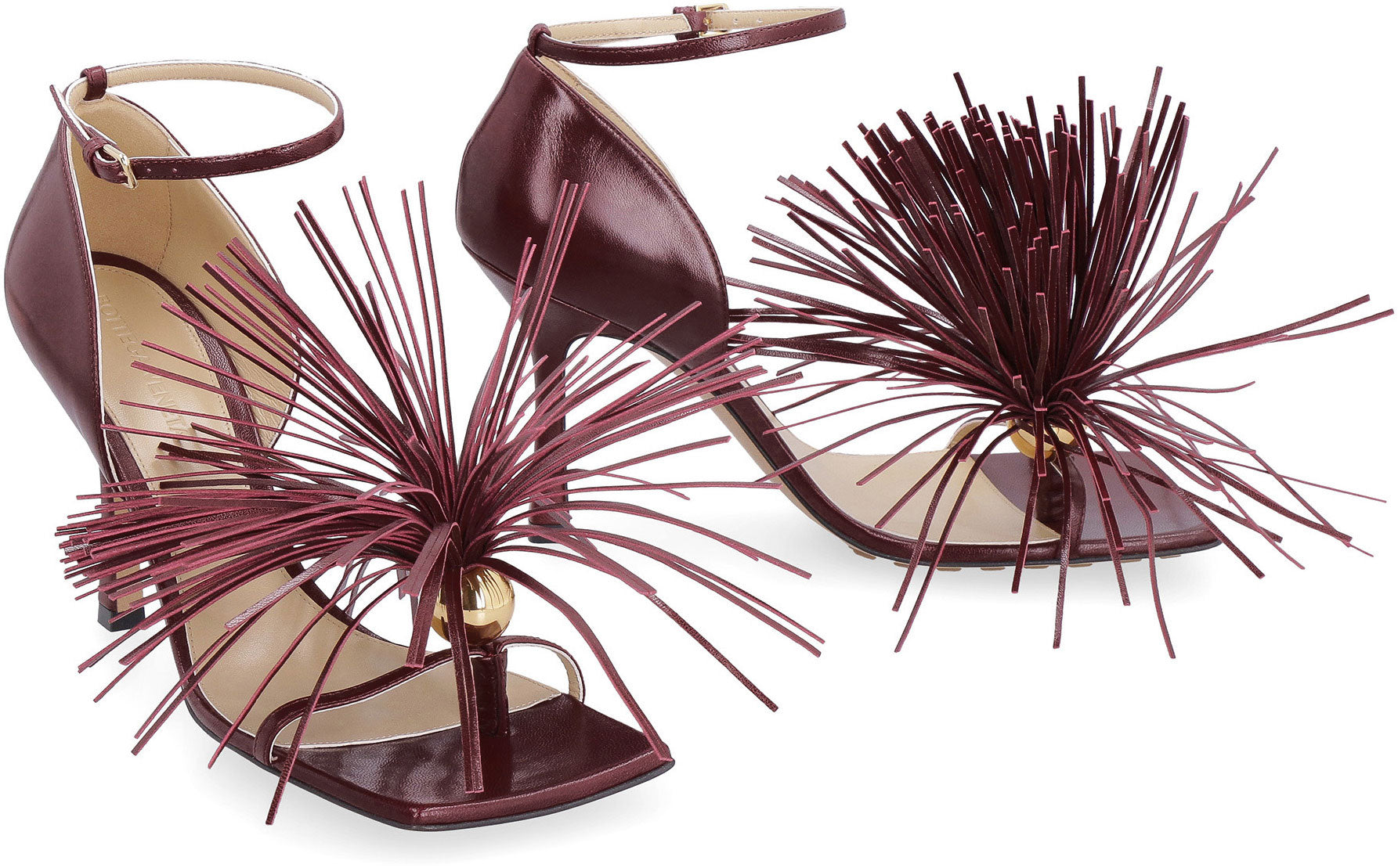 BOTTEGA VENETA Leather Stretch Sandals for Women