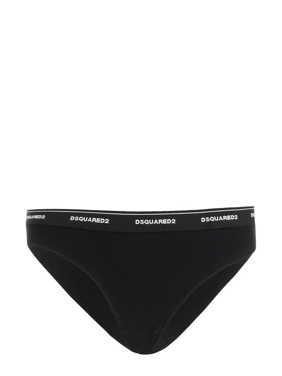 DSQUARED Logo Band Underwear for Women