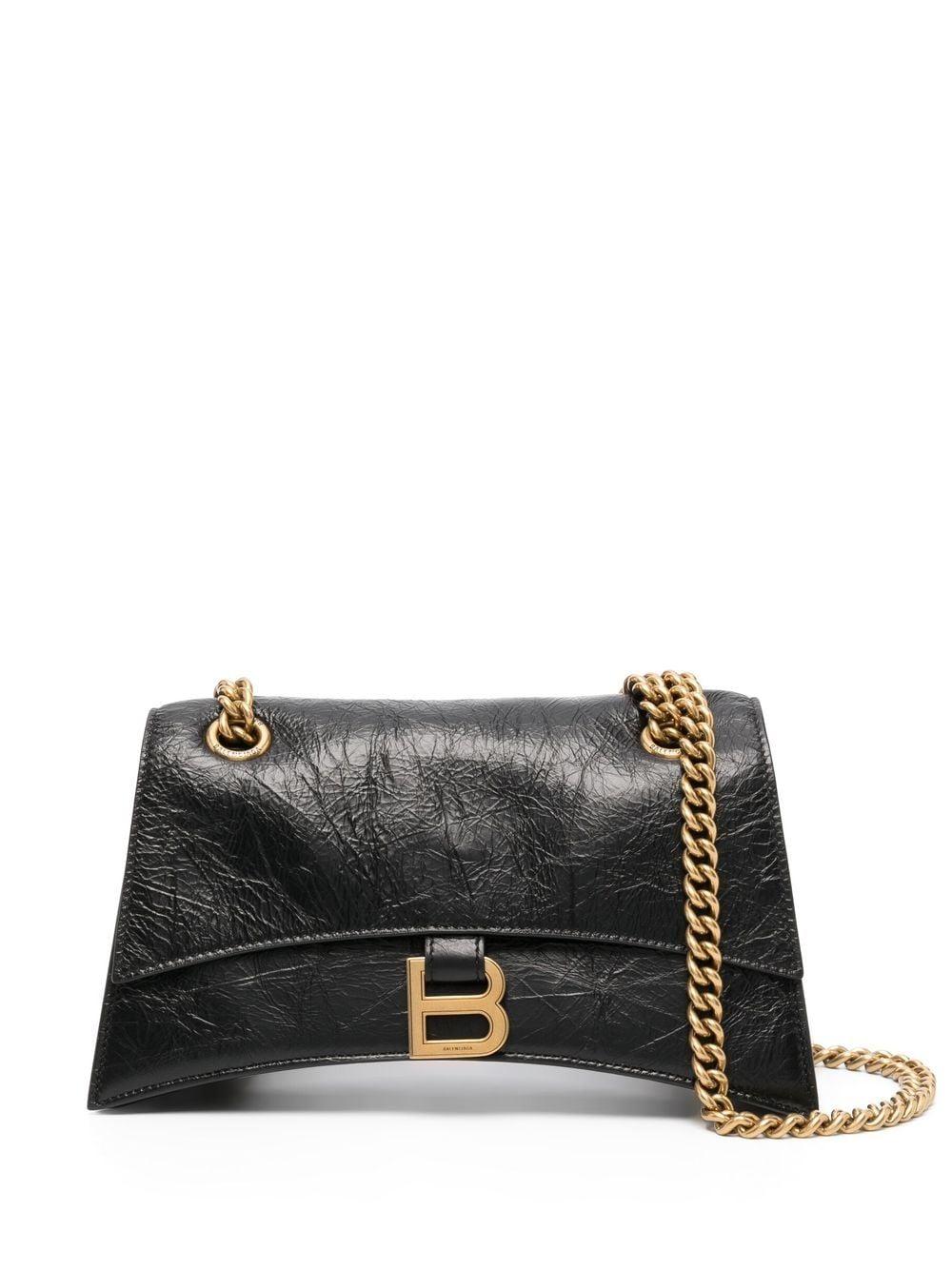 BALENCIAGA Crush S Shoulder Handbag