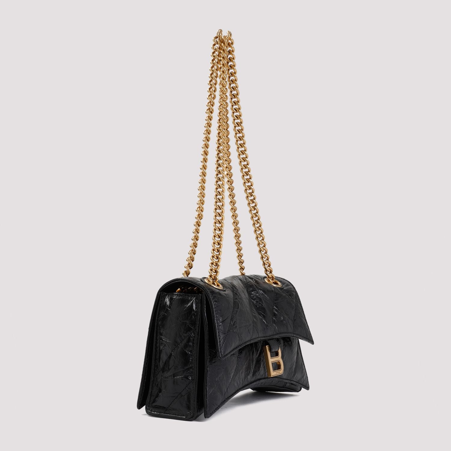 BALENCIAGA Crush Chain S Mini Crossbody Bag