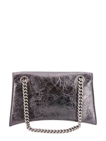 BALENCIAGA Mini Crush Shoulder Handbag 25cm