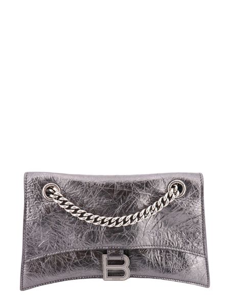 BALENCIAGA Mini Crush Shoulder Handbag 25cm
