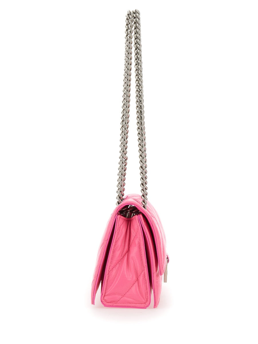 BALENCIAGA Mini Crush Shoulder Handbag