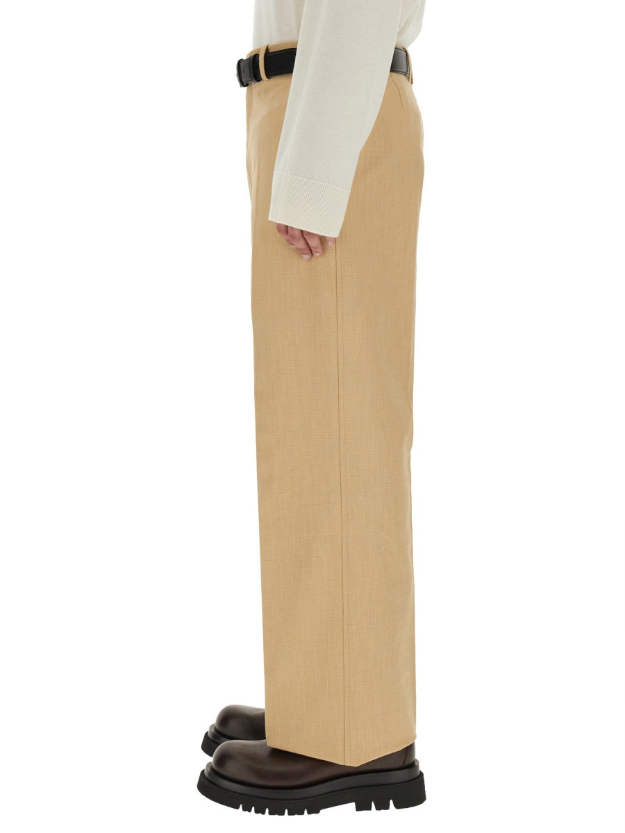 BOTTEGA VENETA Straight-Leg Cotton Pants for Men