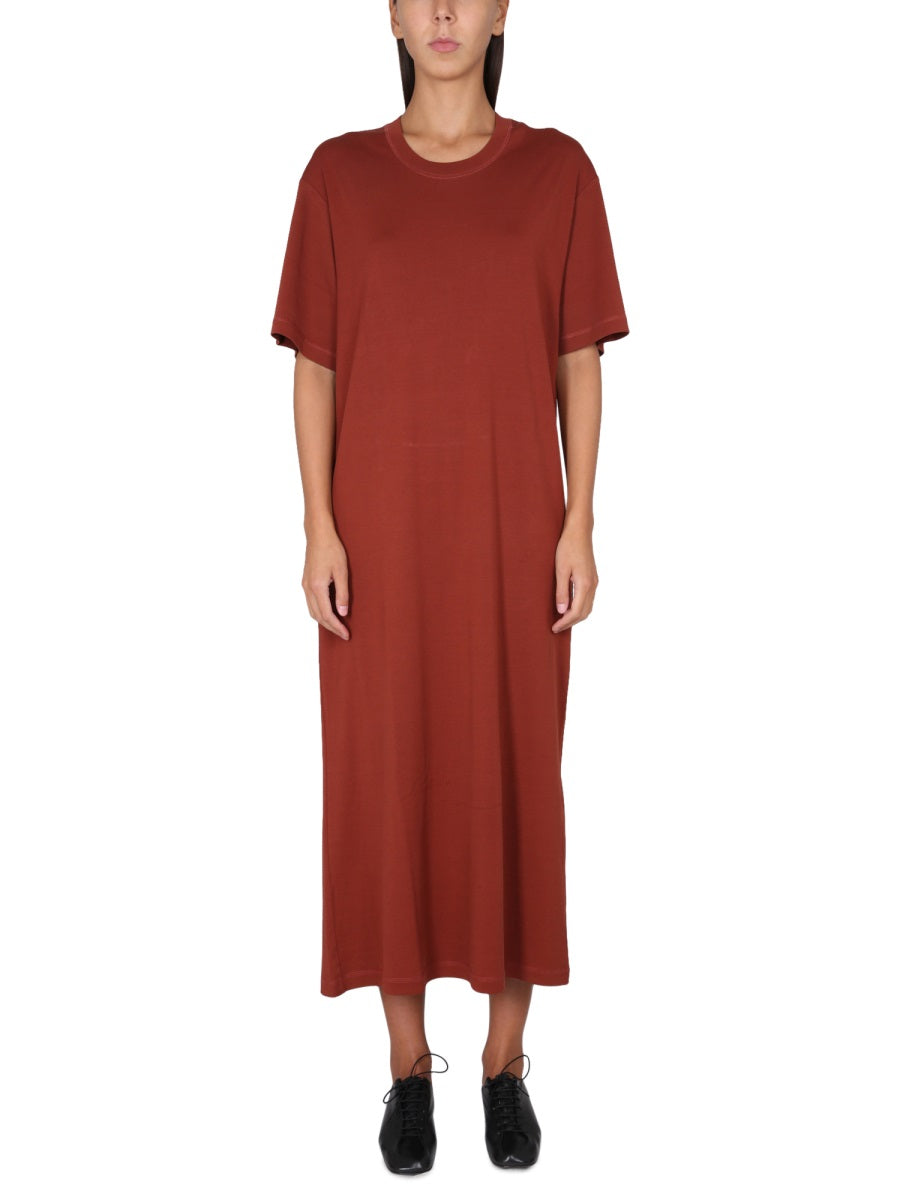 LEMAIRE Mini T-Shirt Dress with Necklace