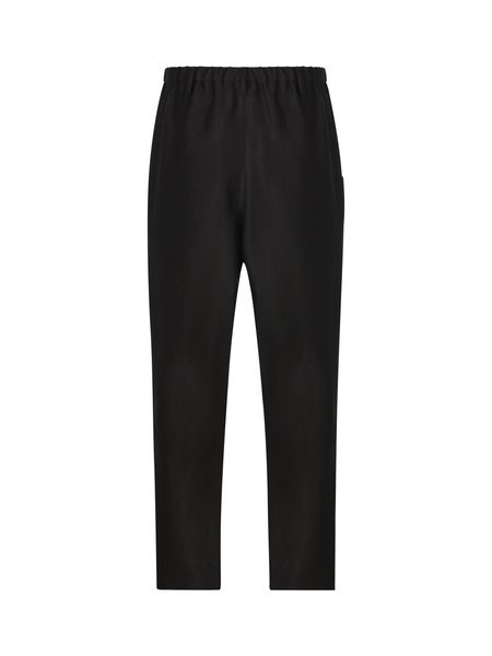 SAINT LAURENT Viscose Blend Trousers for Men - SS23 Collection