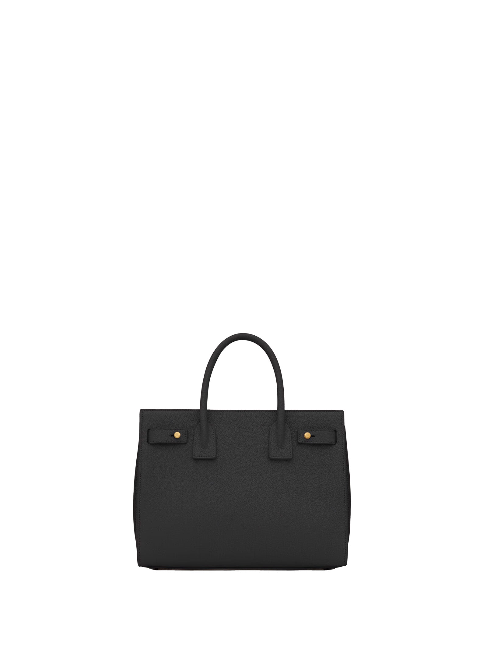 SAINT LAURENT Mini Handbag in Hammered Leather with Adjustable Shoulder Strap