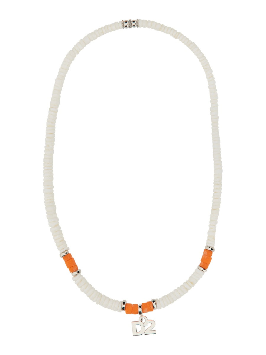 DSQUARED Logo Pendant Necklace