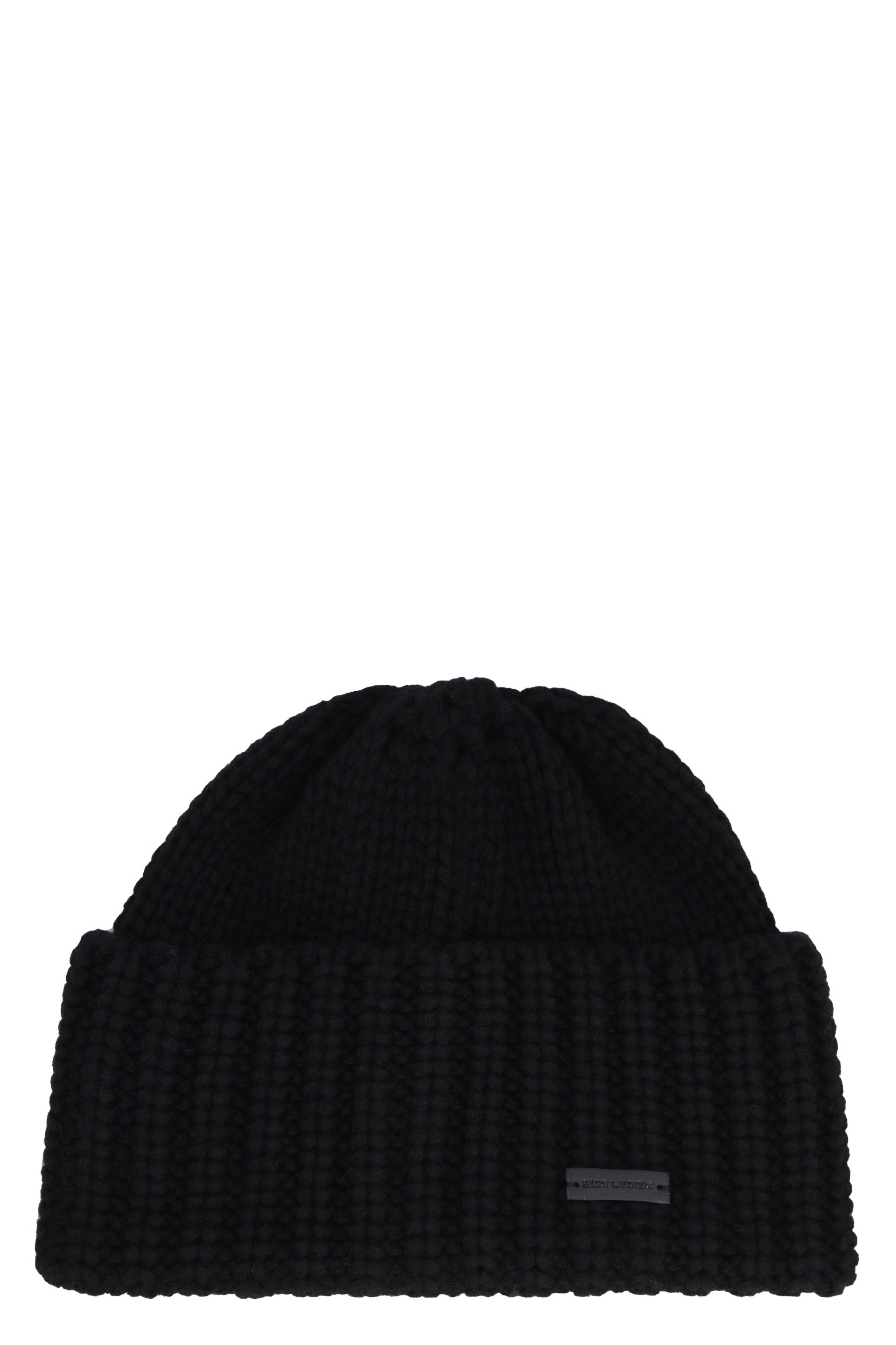 SAINT LAURENT Cashmere Beanie Hat for Women - FW23 Collection