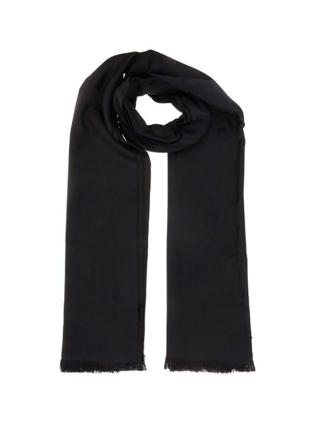 SAINT LAURENT Sophisticated 100% Wool Scarf for Women - FW24 Collection