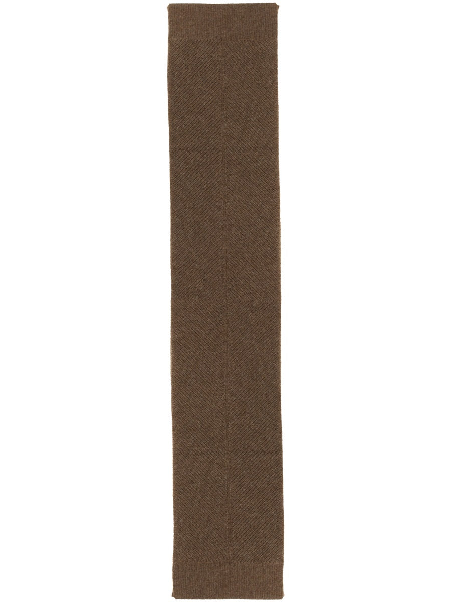 BOTTEGA VENETA Ribbed Edges Alpaca Scarf for Men