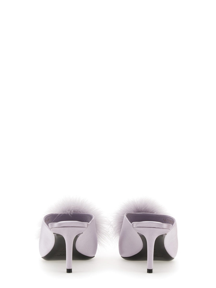 SAINT LAURENT Elegant Flat Mae Heels with 6 cm Heel Height