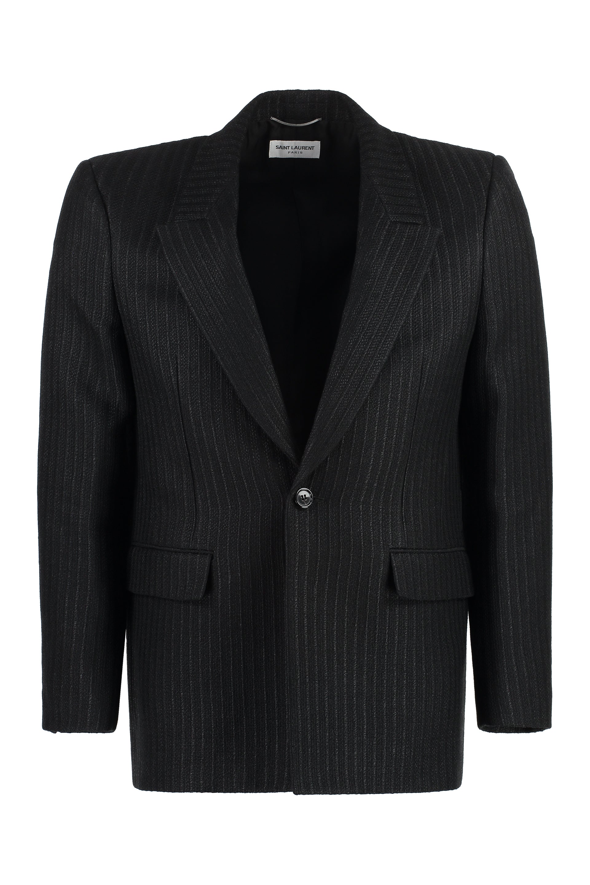 SAINT LAURENT Single-Breasted One Button Jacket