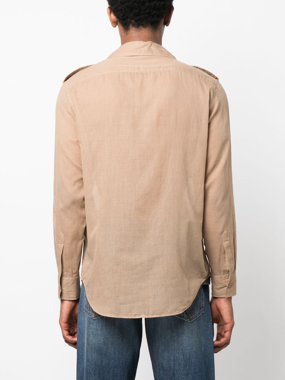 SAINT LAURENT Sail Cotton Shirt