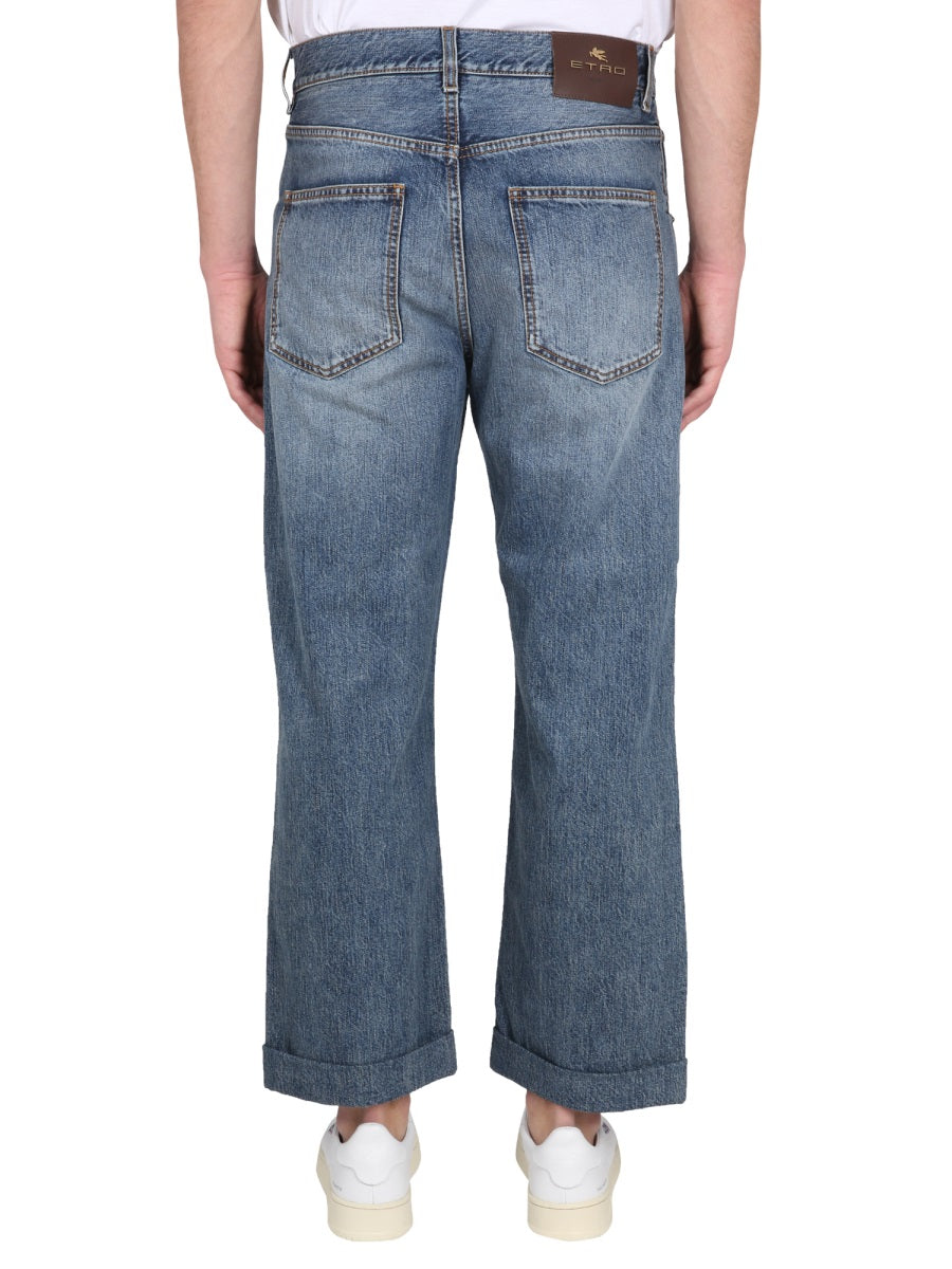 ETRO Men's Five Pocket Jeans