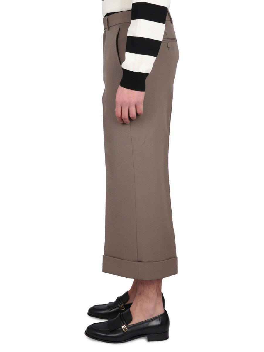 GUCCI Textured Gabardine Short Pants for Men