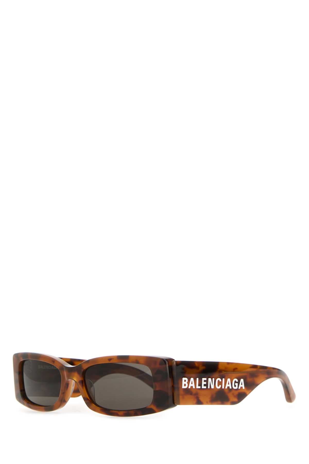 BALENCIAGA Printed Acetate Max Rectangle Sunglasses for Women