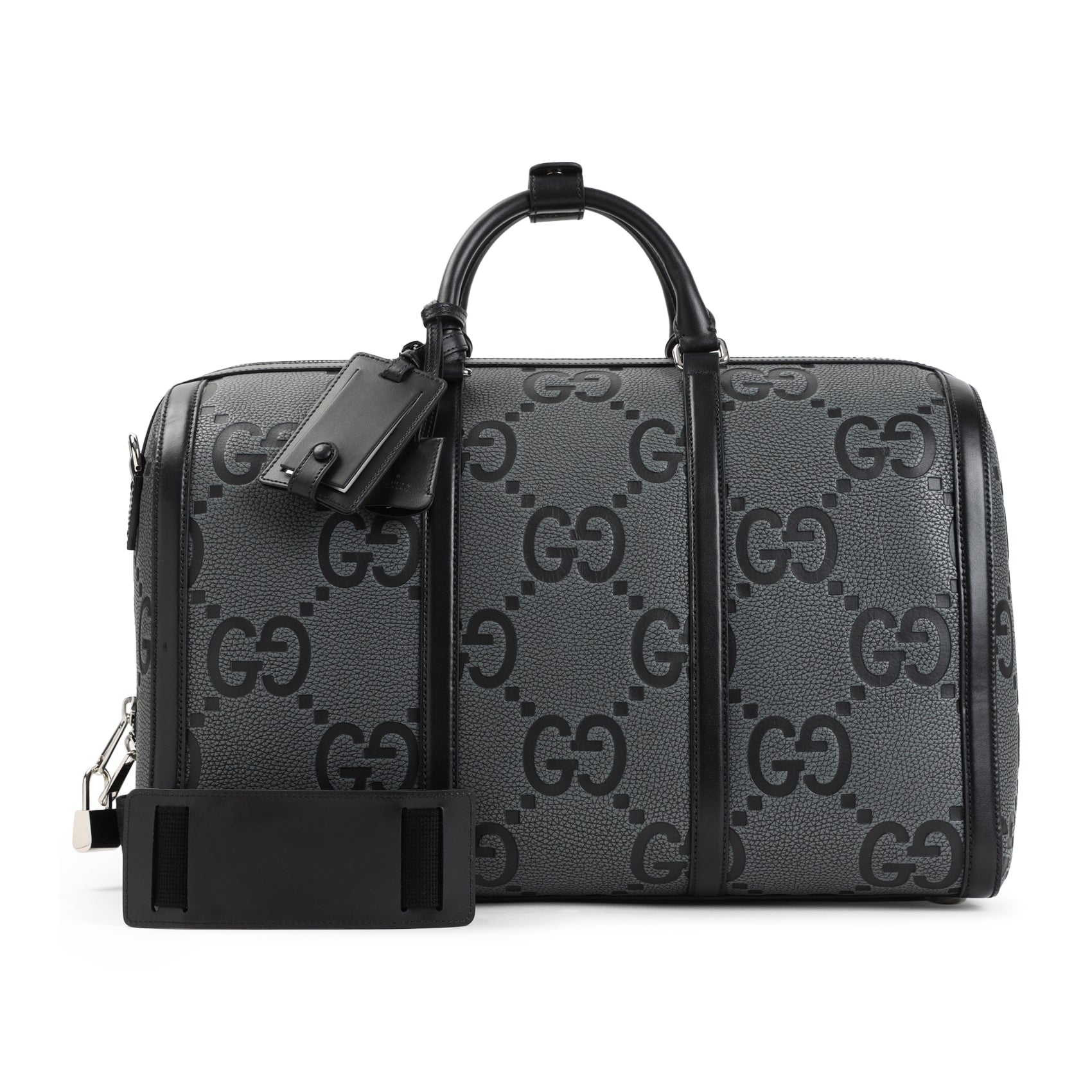 GUCCI Jumbo GG Leather Travel Handbag for Men