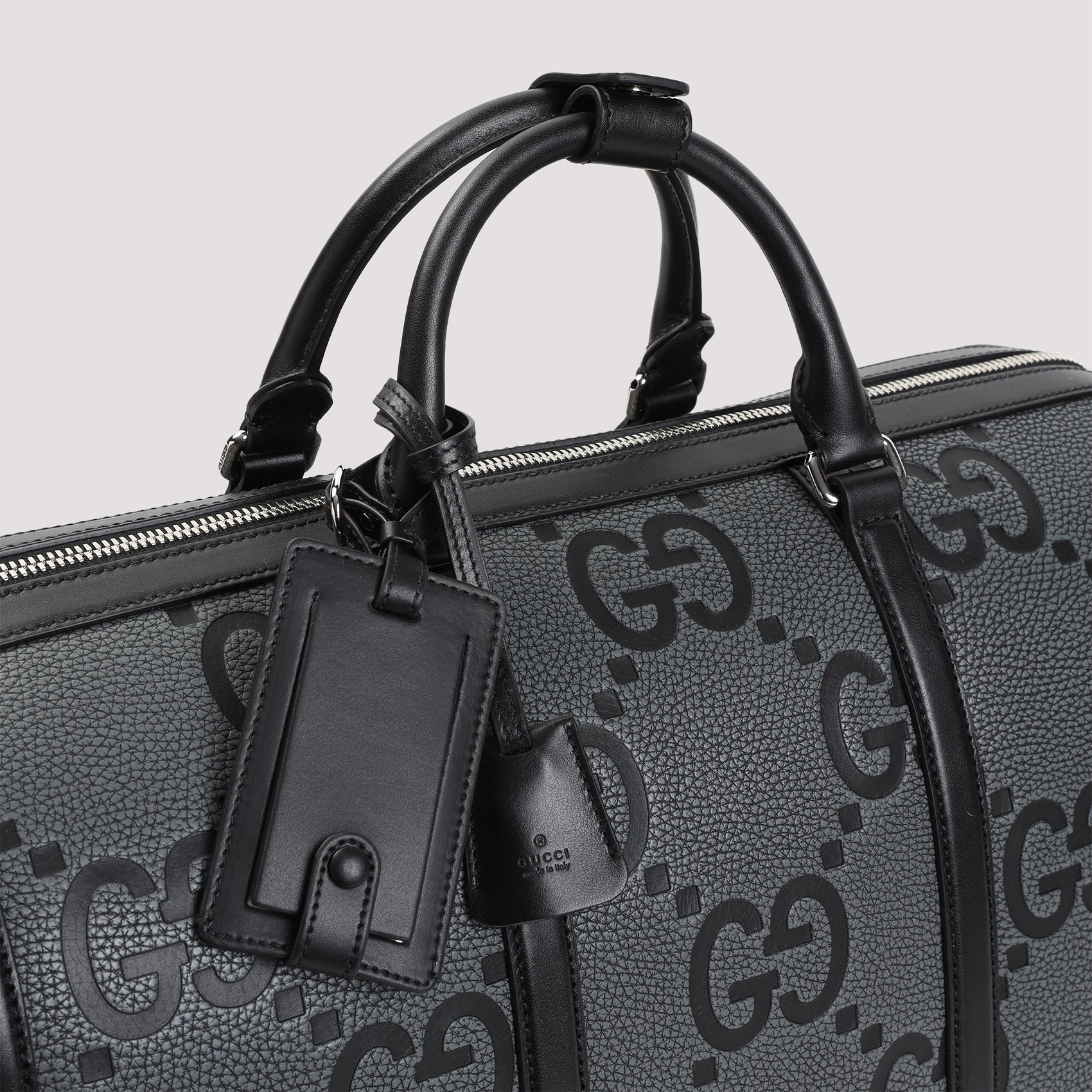 GUCCI Jumbo GG Leather Travel Handbag for Men