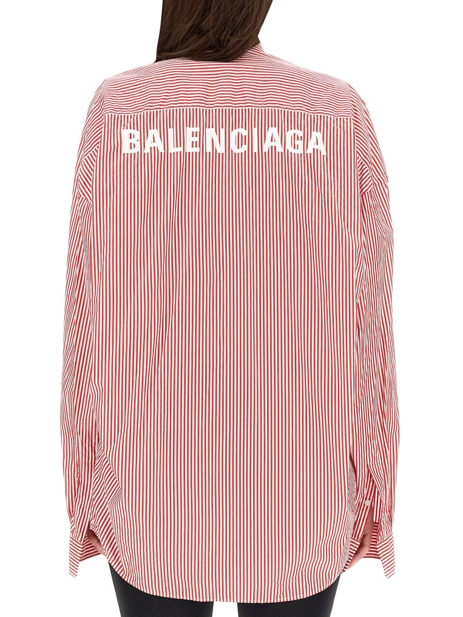 BALENCIAGA Oversized Logo Shirt