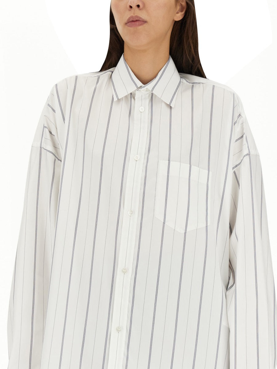 BALENCIAGA Oversized Logo Shirt for Women