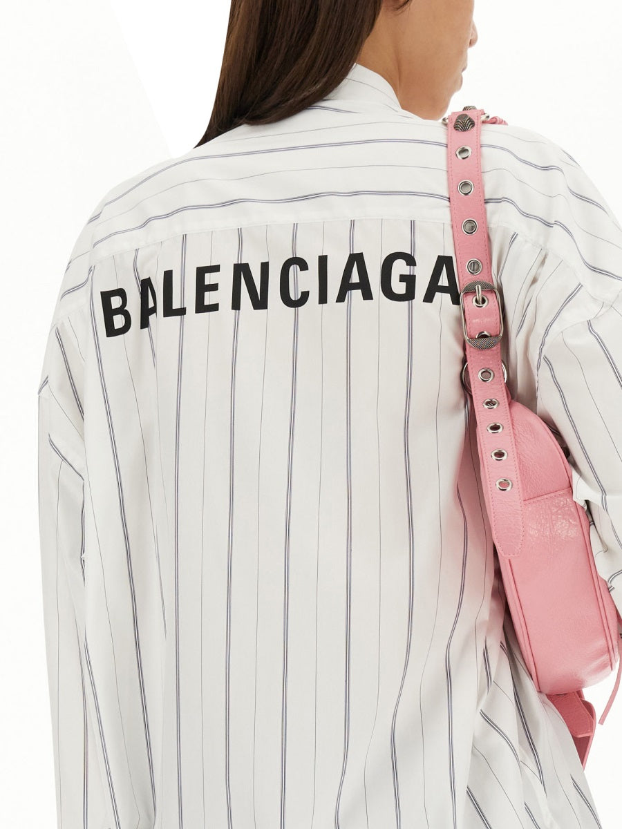 BALENCIAGA Oversized Logo Shirt for Women