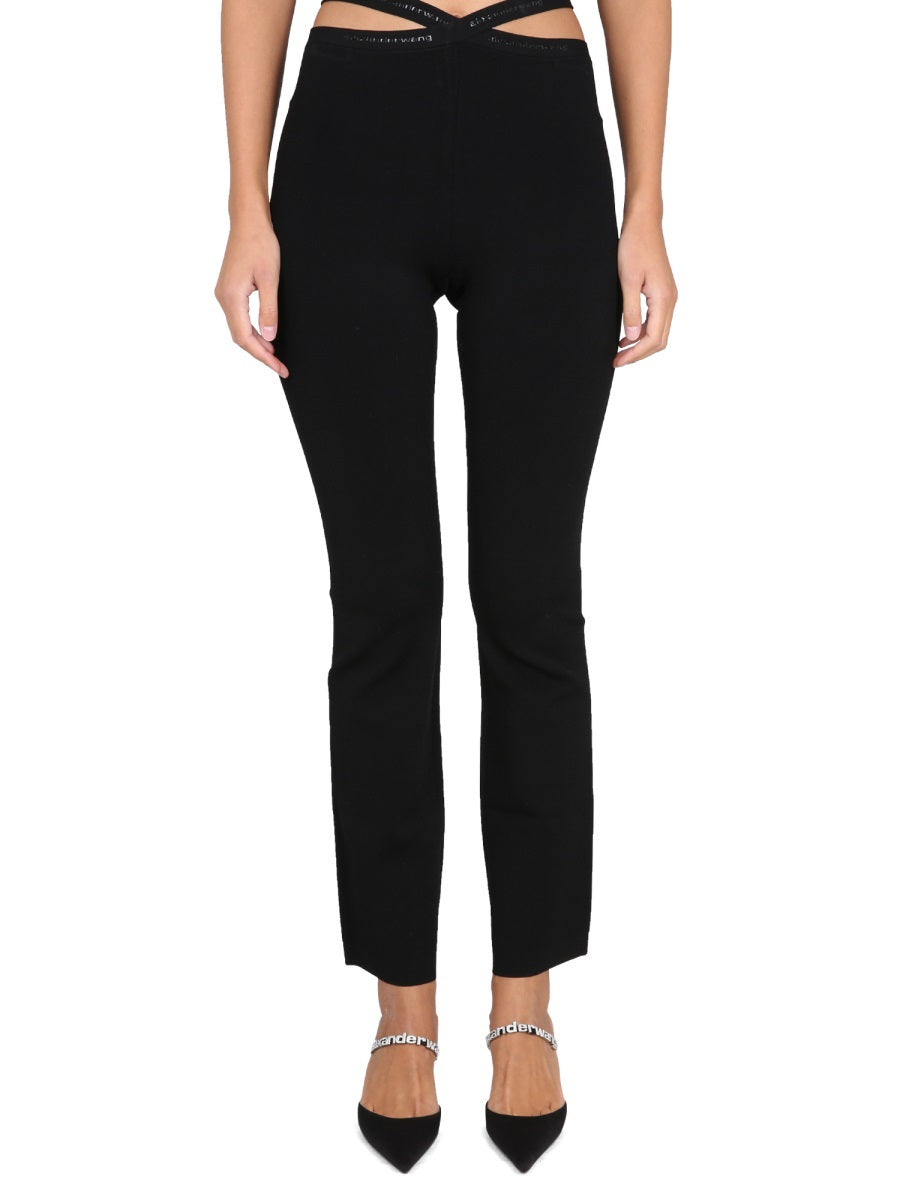 ALEXANDERWANG.T High Waist Leggings with Logo