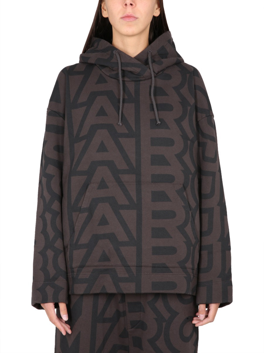 MARC JACOBS Monogram Logo Hoodie for Women