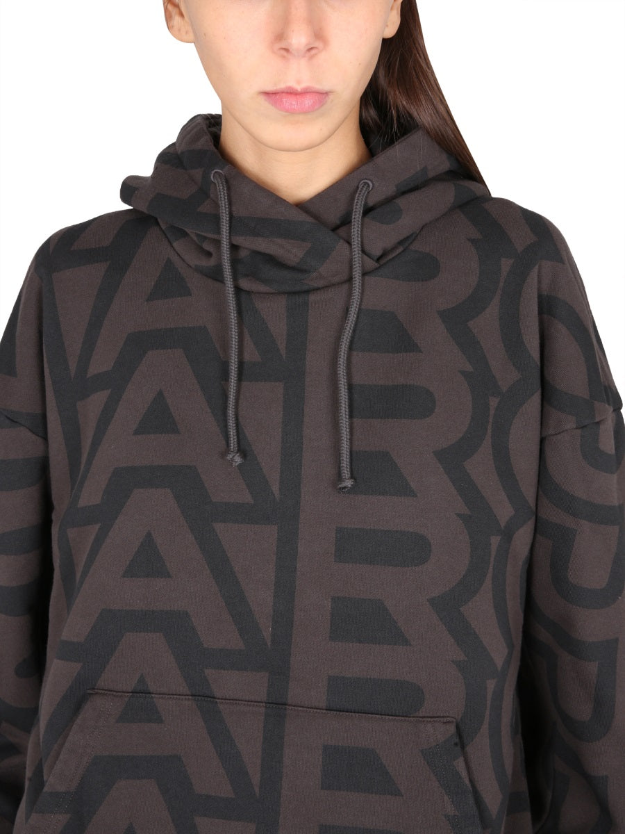 MARC JACOBS Monogram Logo Hoodie for Women