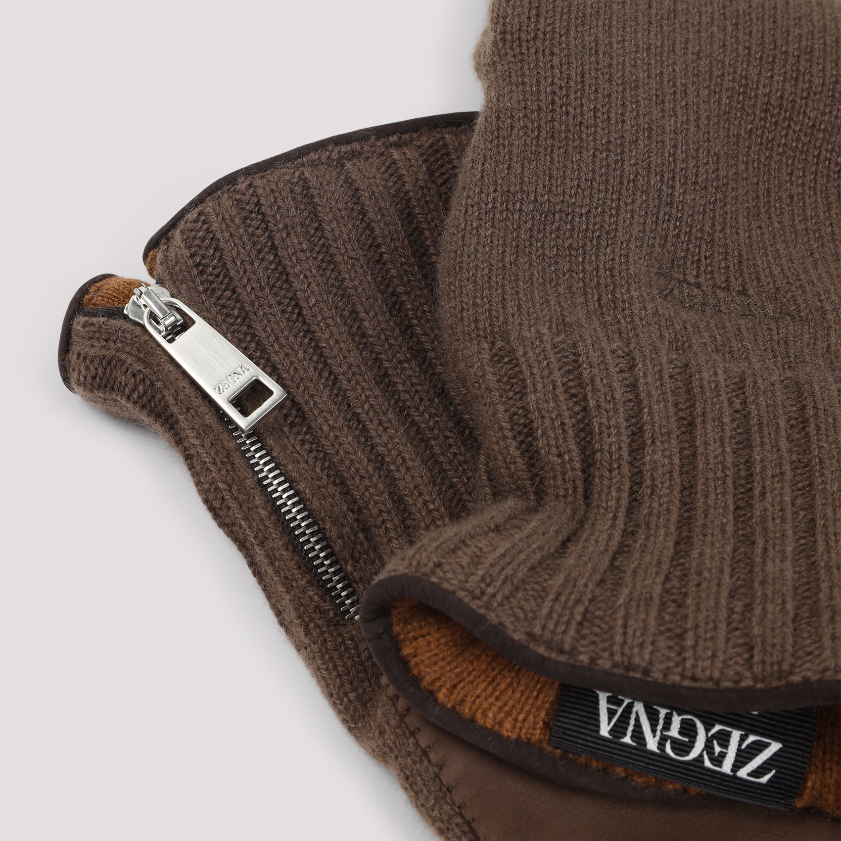 ZEGNA Luxurious Cashmere Gloves for Men - FW25 Collection