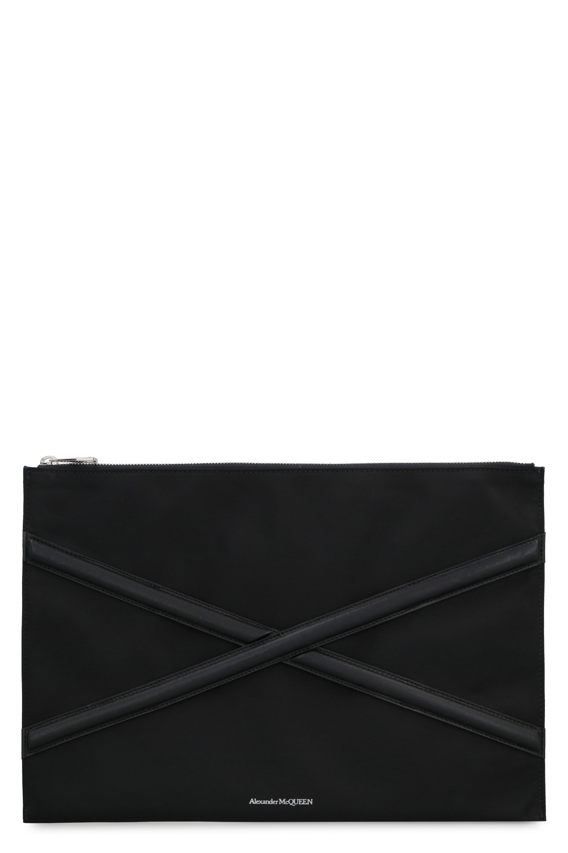 ALEXANDER MCQUEEN Mini Nylon Pouch Handbag