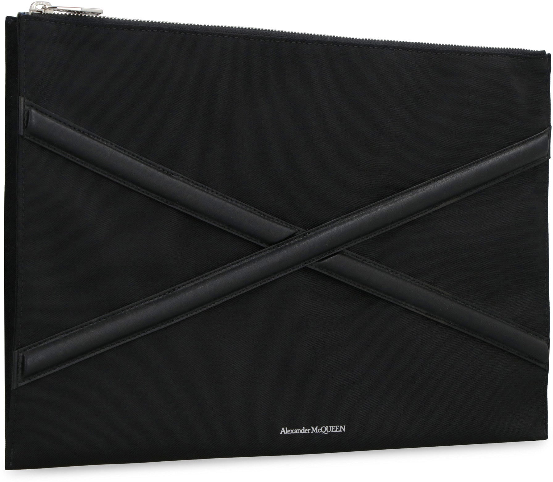 ALEXANDER MCQUEEN Mini Nylon Pouch Handbag